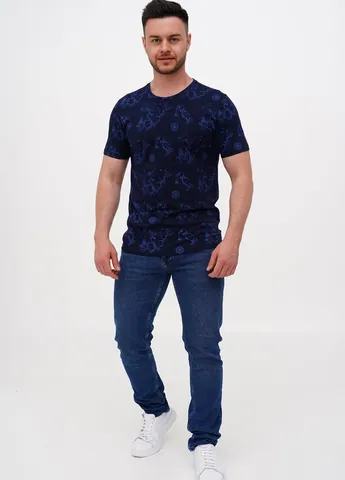 Темно-синяя футболка Trend Collection