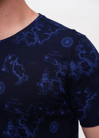Темно-синяя футболка Trend Collection