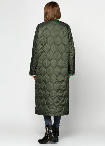 Оливковая (хаки) зимняя куртка Alberto Bini