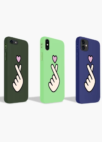 Чехол силиконовый Apple Iphone Xr БТС (BTS) (8225-1063) MobiPrint (219335691)