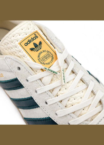 Кросівки IH7502 adidas Gazelle Indoor Cream White Collegiate Green Gum комбіновані демісезони (317229320)