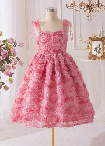 Розовое платье SHEIN (365683242)