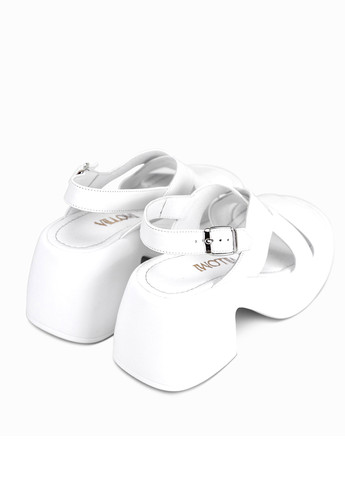 Белые босоножки vm villomi с ремешком