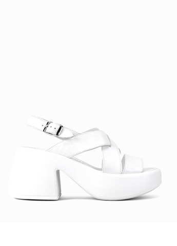 Белые босоножки vm villomi с ремешком