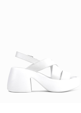 Белые босоножки vm villomi с ремешком