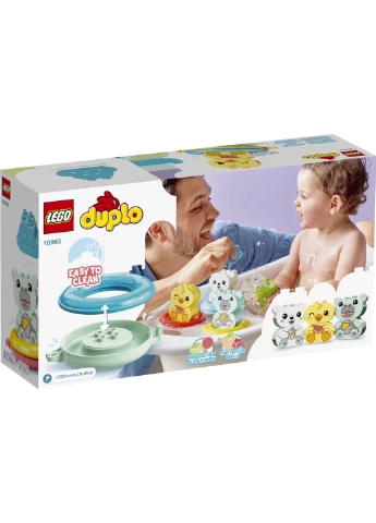 Конструктор DUPLO My First Веселе купання: Поїзд, що плаває, з тваринами (10965) Lego (254078915)
