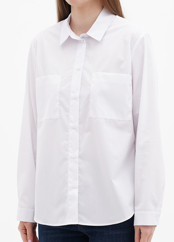 Белая демисезонная блуза Sasha