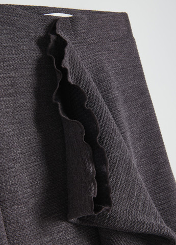 Черные кэжуал демисезонные клеш брюки Reserved