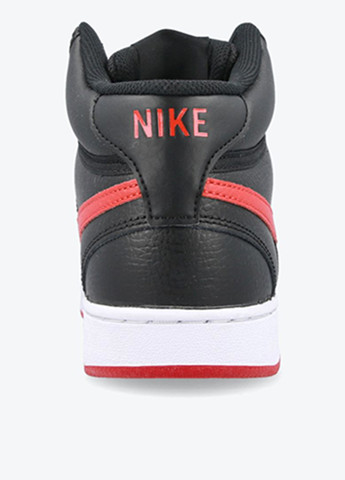 Черные демисезонные кроссовки Nike COURT VISION MID