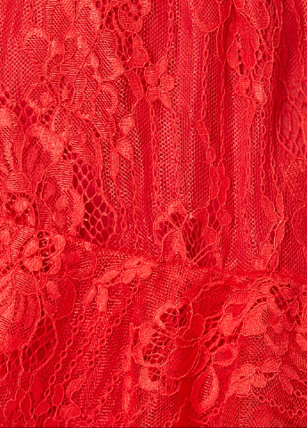 Красное коктейльное платье KOTON однотонное