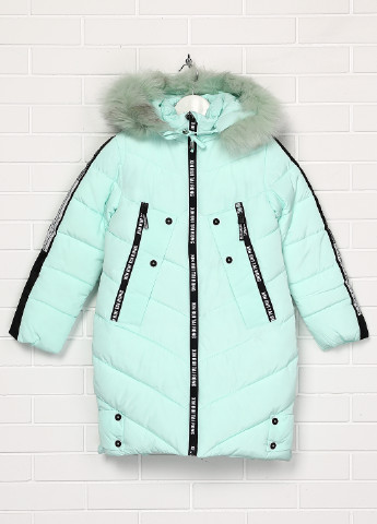 Бирюзовая зимняя куртка XRTR
