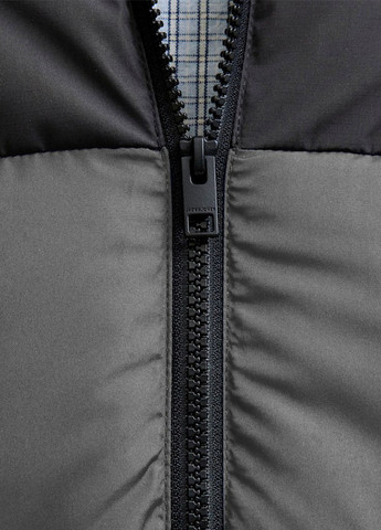 Сіра демісезонна куртка Jack & Jones