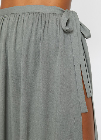 Оливковая (хаки) пляжный однотонная юбка KOTON