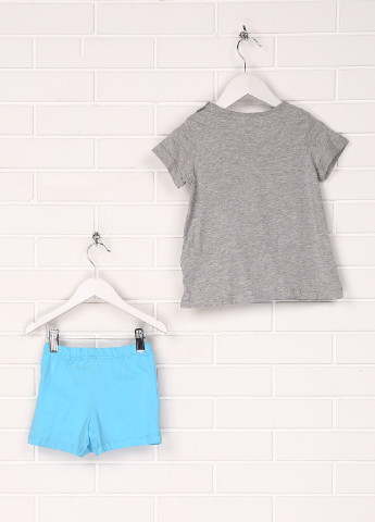 Комбинированный летний комплект (футболка, шорты) The Smurf
