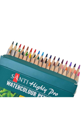 Карандаши цветные Highly Pro 36 шт акварельные (742387) Santi (254065627)