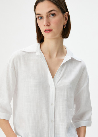 Белая блуза KOTON