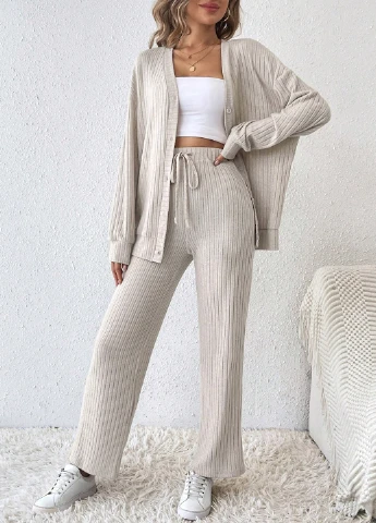 Костюм (кардиган, брюки) SHEIN (311627026)