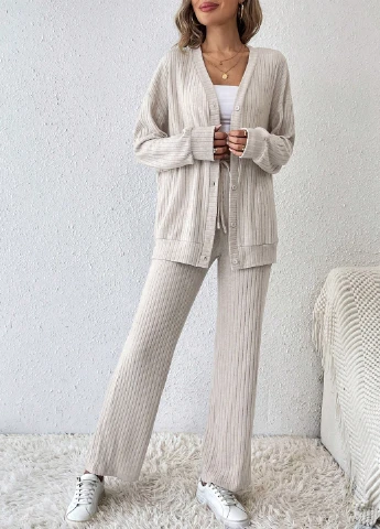 Костюм (кардиган, брюки) SHEIN (311627026)