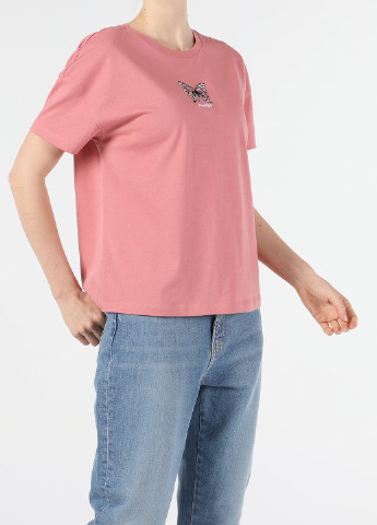 Рожева літня футболка Colin's