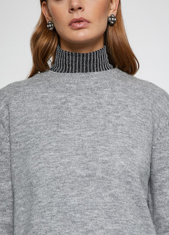 Серый демисезонный свитер KOTON