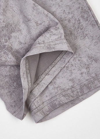 Серый летний костюм (футболка, шорты) с шортами KRAKO