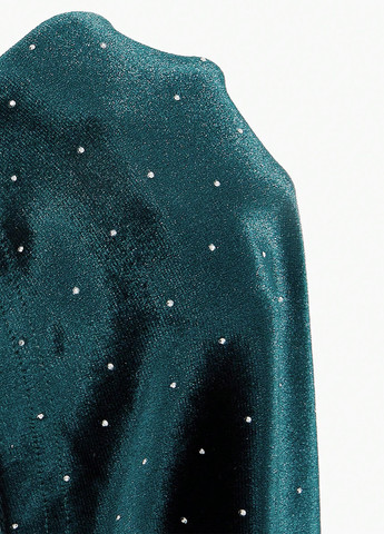 Смарагдова вечірня сукня кльош SHEIN однотонна