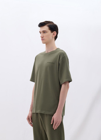 Хаки (оливковая) футболка Les Benjamins