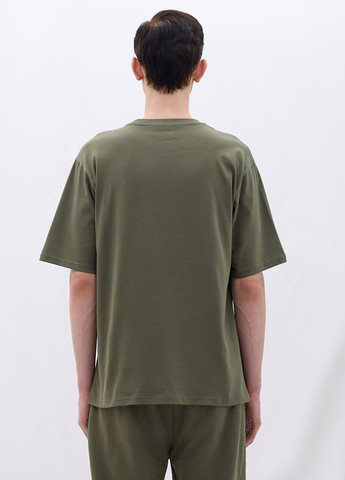 Хаки (оливковая) футболка Les Benjamins