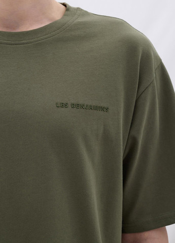 Хаки (оливковая) футболка Les Benjamins