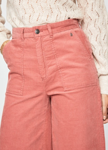 Розовые кэжуал демисезонные брюки Pepe Jeans