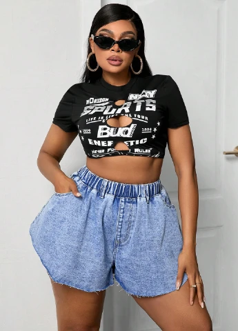 Шорты SHEIN (346790391)