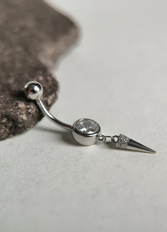 Серьга для пирсинга Silver Flame (350941301)