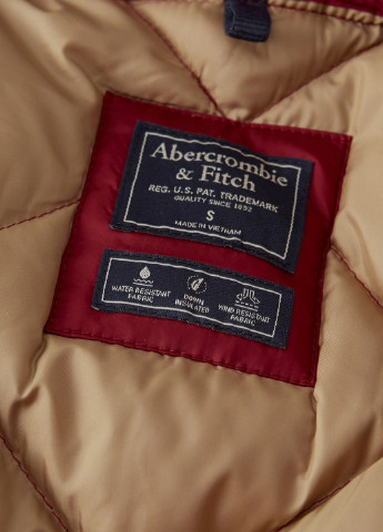 Червоний зимній Пуховик Abercrombie & Fitch