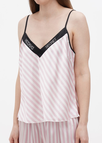 Светло-розовая всесезон пижама (майка, шорты) майка + шорты No Brand