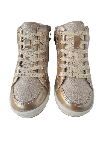 Золотые кэжуал осенние ботинки Clibee