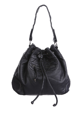 Сумка Angel Kiss сумка-мешок однотонная чёрная кэжуал