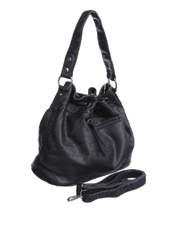 Сумка Angel Kiss сумка-мешок однотонная чёрная кэжуал