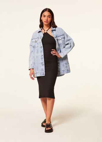 Чорна кежуал сукня Jennyfer однотонна