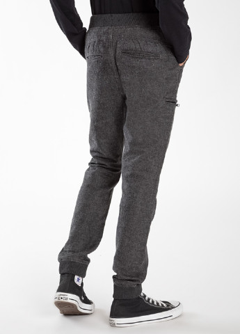 Темно-серые спортивные демисезонные брюки со средней талией Reporter Young
