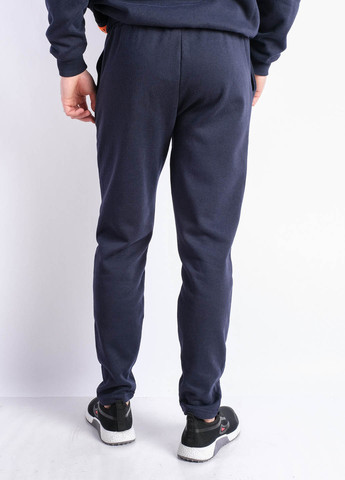 Темно-синие кэжуал, спортивные демисезонные зауженные брюки Time of Style