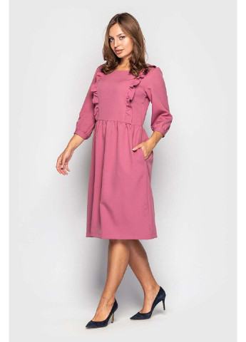 Розовое кэжуал платье дина колокол BeART