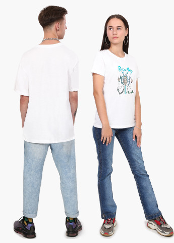 Футболка жіноча Рік Санчез Рік і Морті (Rick Sanchez Rick and Morty) Білий (8976-2948) XXL MobiPrint - (228336193)