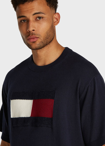 Темно-синій демісезонний джемпер джемпер Tommy Hilfiger