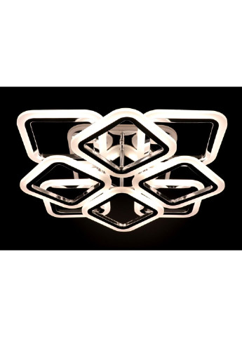 Люстра потолочная LED с пультом A2400/4+4S-RGB-ch Хром 11х50х50 см. Sunnysky (253627597)