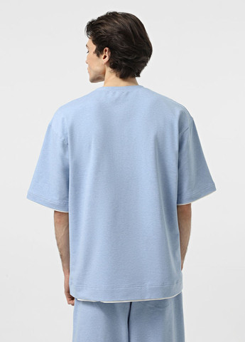 Светло-голубая футболка Promin