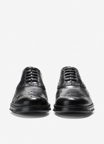 Черные классические туфли Cole Haan на шнурках