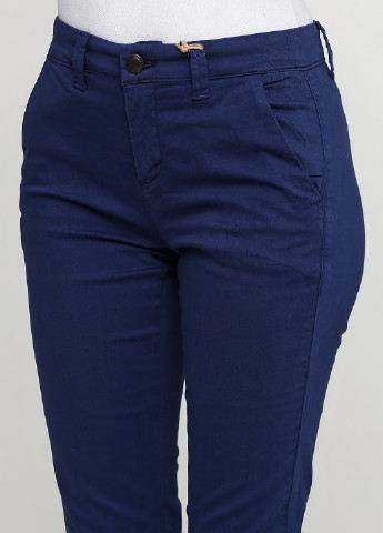 Индиго кэжуал демисезонные зауженные брюки Madoc Jeans