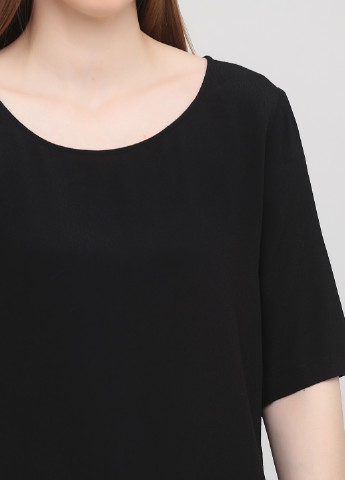 Черная летняя блуза Minimum