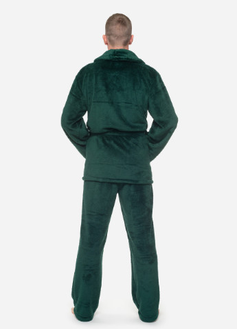 Костюм мужской домашний махровый халат со штанами Изумрудный Maybel (254967484)