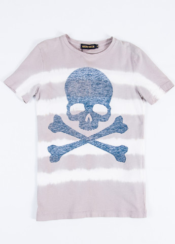 Комбинированная летняя футболка Antony Morato
